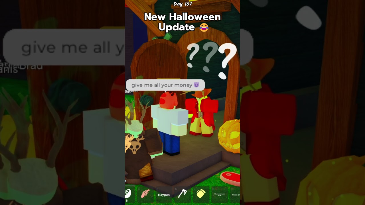 Enjoy the Spooky Halloween Update in 99 Nights in the Forest! 🎃