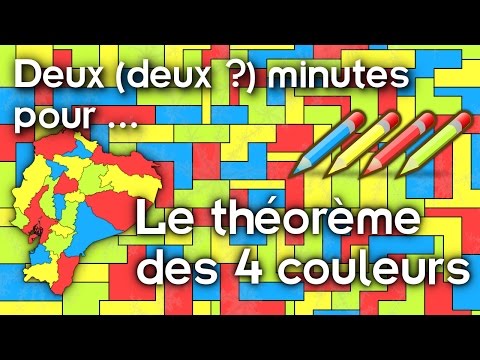 Deux (deux ?) minutes pour... le théorème des 4 couleurs