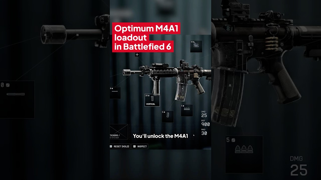 Battlefield 6: Top M4A1 Loadout Guide 🎯