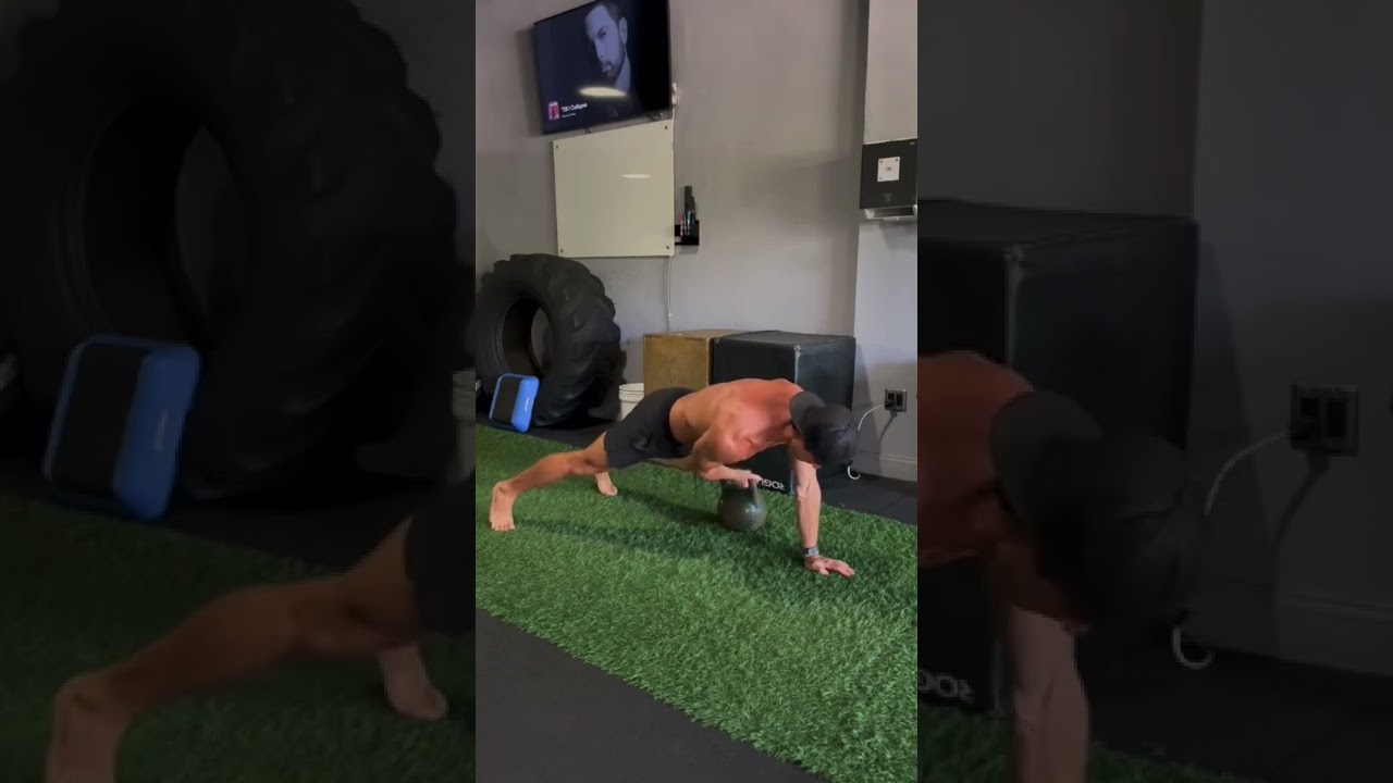 4-Exercise Kettlebell Core Workout for Abs