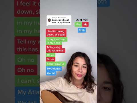 atlantis - seafret 🎤 #karaoke #duet #atlantis