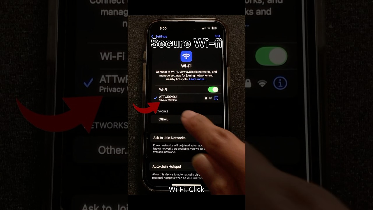 Hack Private WiFi on iPhone 🔓