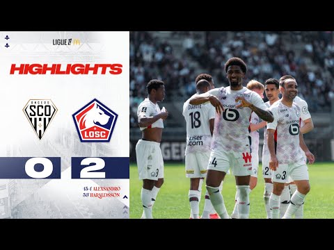 HIGHLIGHTS 24-25 I Le LOSC gagne Ă Angers et prend la 3Ăšme place (2-0) đđ„