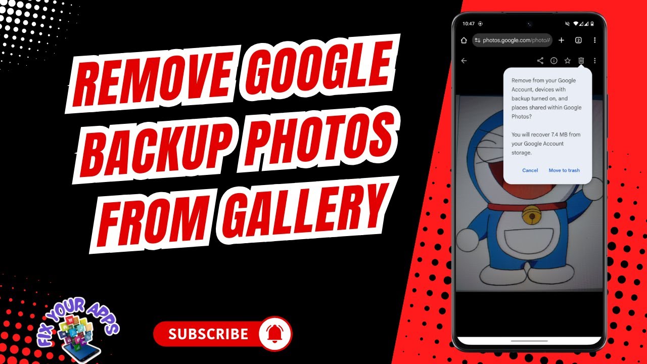 Remove Google Backup Photos from Gallery 📸