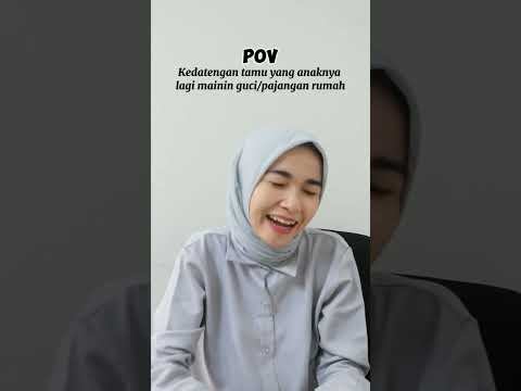 Mau dimarahin tapi anaknya tamu, gak dimarahin takut pecah 😫 #konten #pov #drama