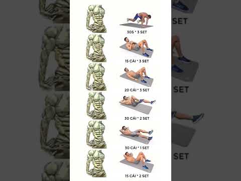 TẬP CƠ BỤNG 6 MÚI HIỆU QUẢ CHO NGƯỜI MỚI TẬP_GIẢM CÂN HIỆU QỦA AN TOÀN TẠI NHÀ