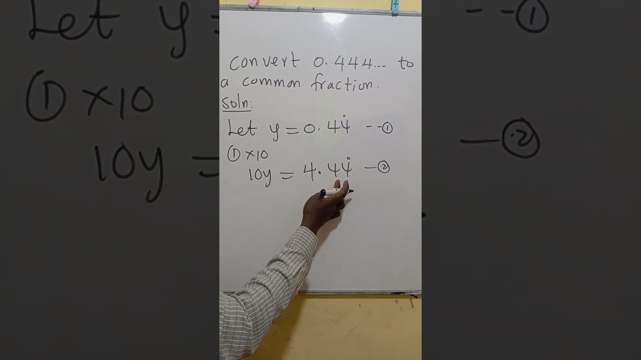 Easily Convert Recurring Decimals to Fractions 🧮