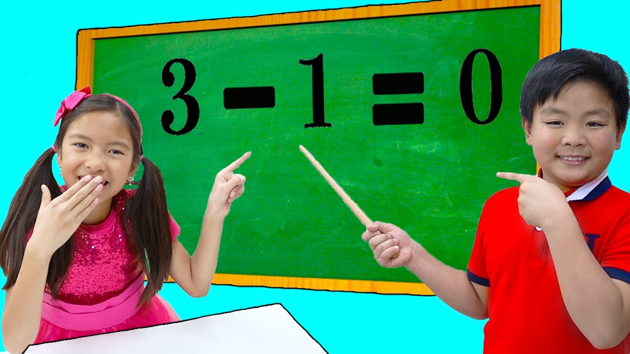 Wendy, Alex, and Lyndon Practice Math for School Exams | Educational Kids Video