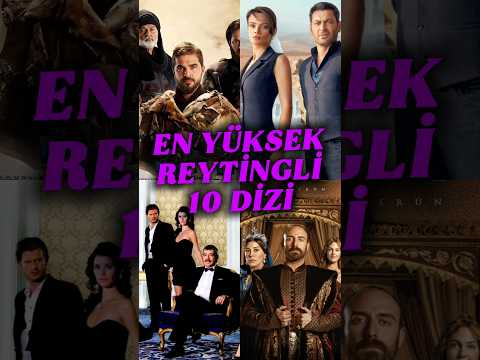 Türk dizi tarihinde en yüksek reyting sonuçları alan 10 dizi #uzakşehir #ezel #kurtlarvadisi