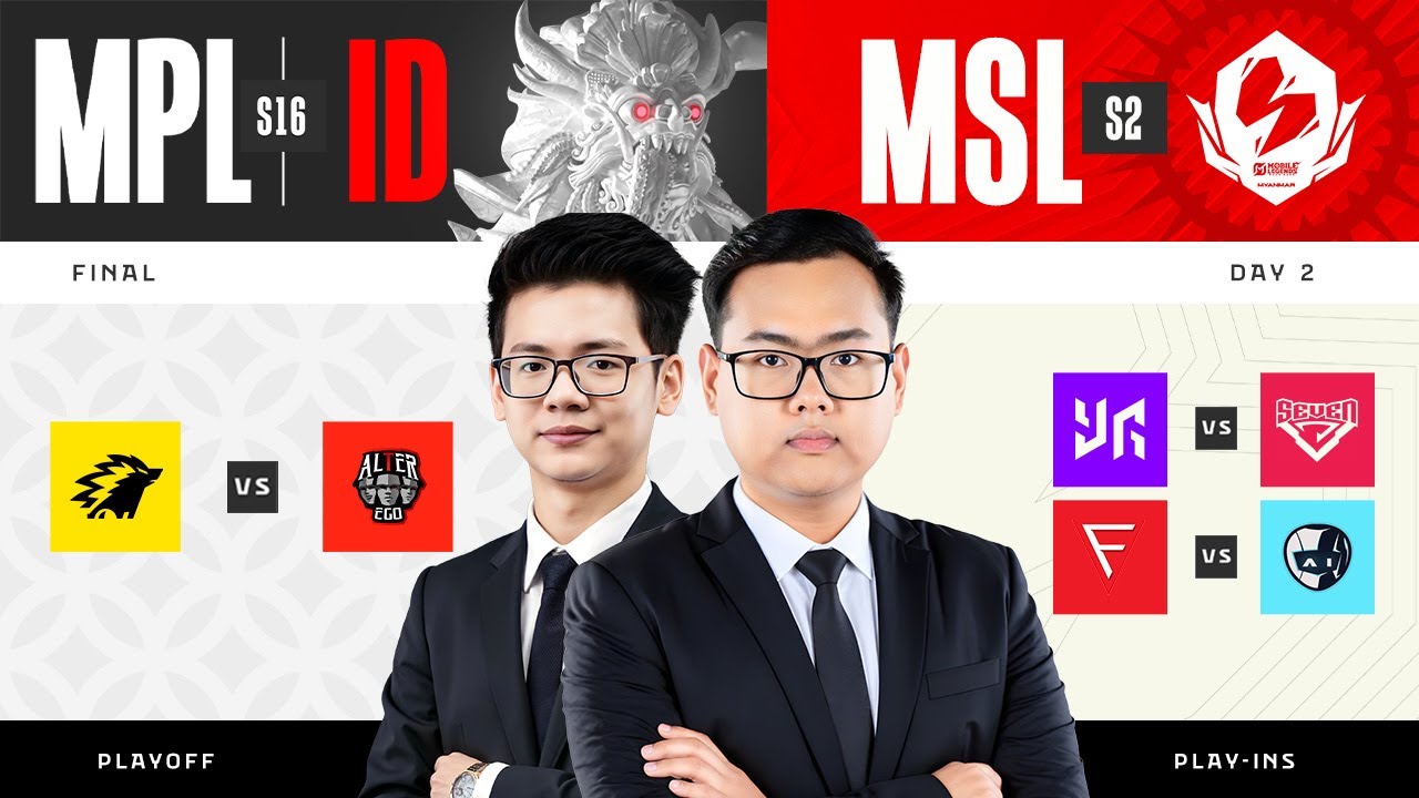 🔥 Live Now: MSL Playoffs Day 5 - AE vs ONIC (BO7) | MPL ID S16