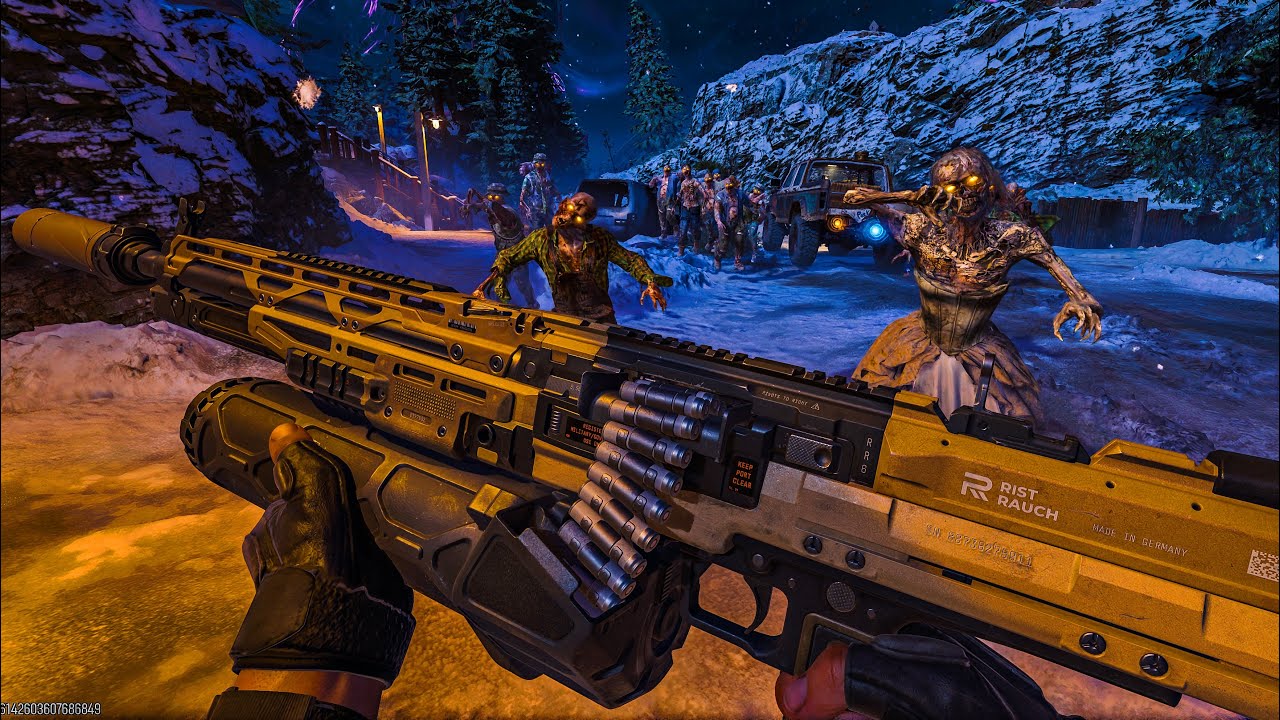 BLACK OPS 7 ZOMBIES: ASHES OF THE DAMNED CURSED MODE GAMEPLAY! (NO COMMENTARY)