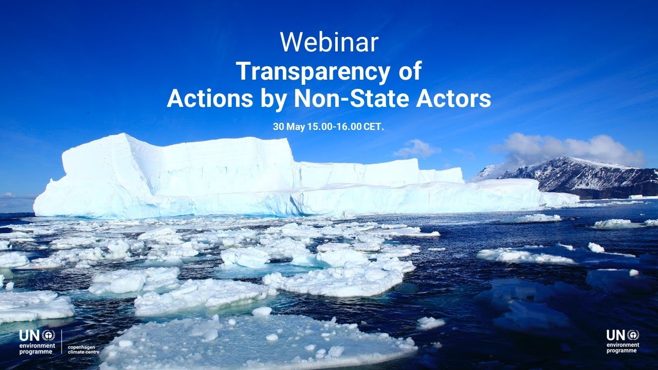 Boosting Climate Action Transparency by Non-State Actors 🌍