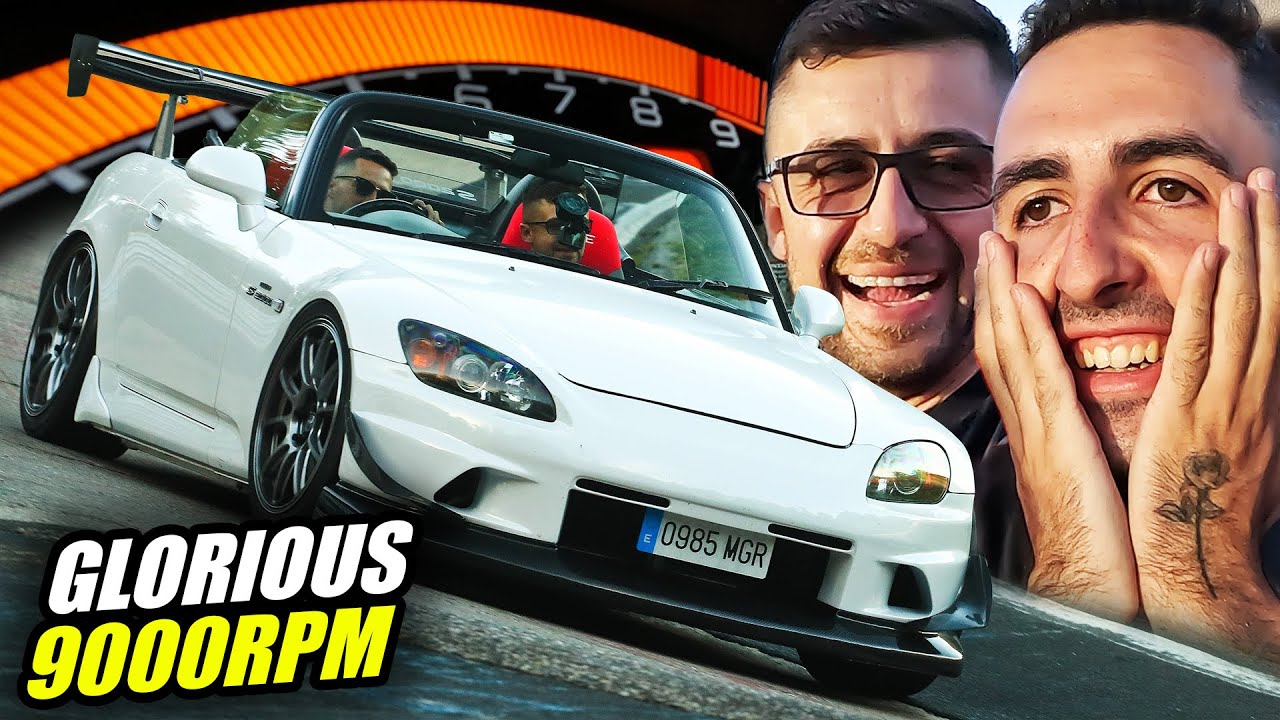 9000 Honda S2000 at Nürburgring: 9000 RPM & Big Wing 🏁