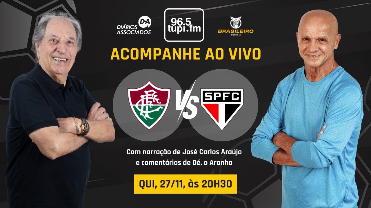 Fluminense 6-0 São Paulo | Brasileirão ao Vivo ⚽