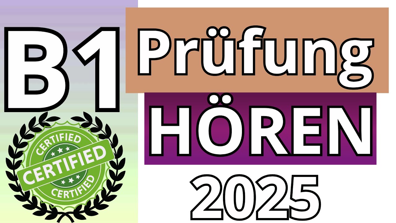 G.A.S.T - B1 Prüfung - Hören Übungssatz - G.A.S.T DTZ 2025 TEST