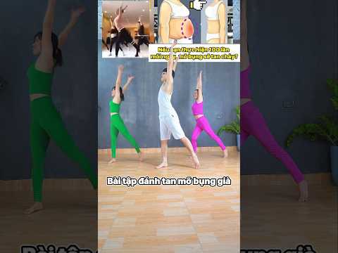 Giảm mỡ bụng cấp tốc tại nhà chỉ với 1 bài tập duy nhất #giadinhyoga #giammobung #giamcan #yoga