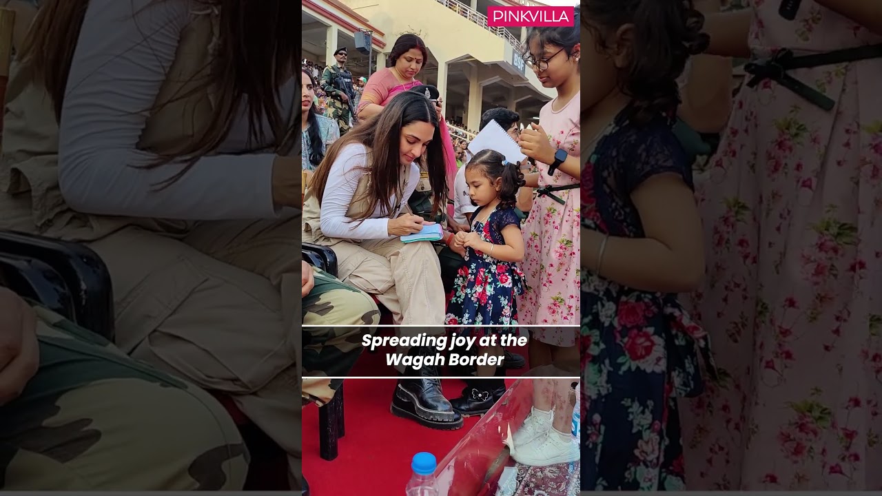 #kiaraadvani visits Wagah Border ahead of #independenceday & her heartfelt gesture is going viral