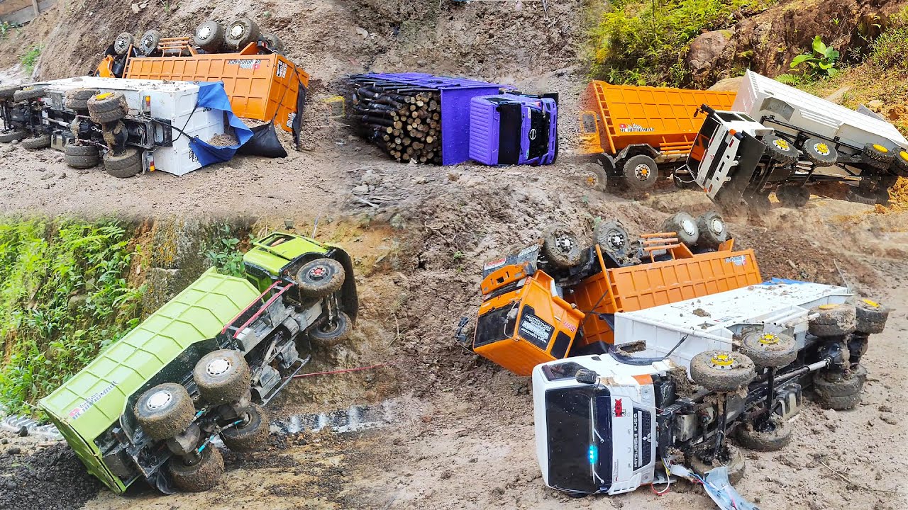 Kompilasi Truk Fuso & Hino 500 Offroad 🚚