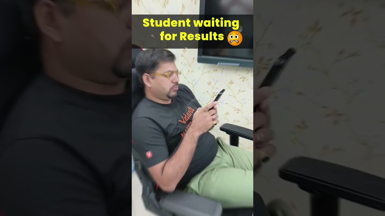 Students Await JEE 2023 Results with Harsh Sir 📚