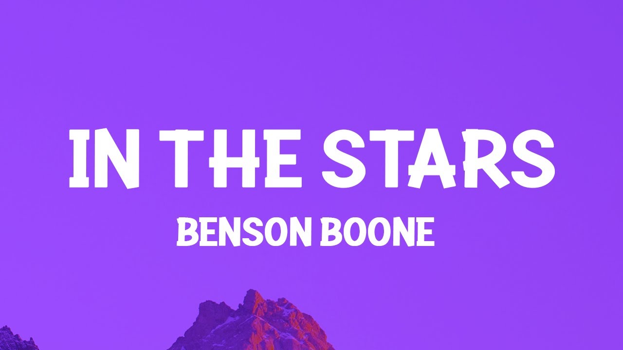 Benson Boone - In the Stars 🎶 (Lyrics)
