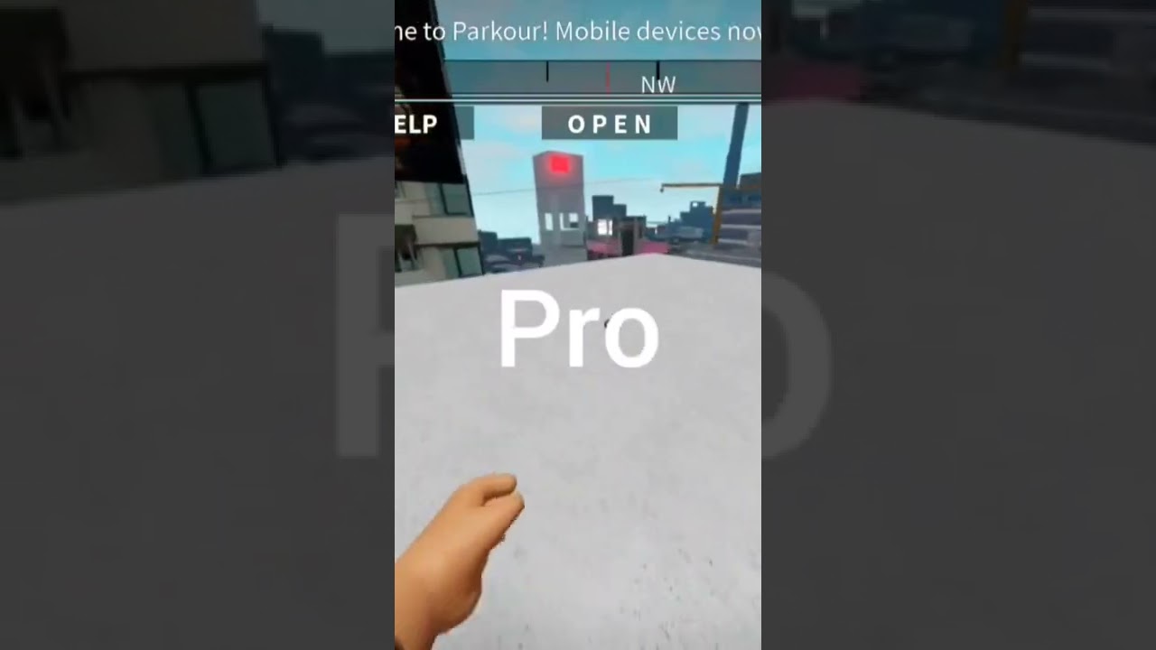 Noob vs Pro in Roblox Parkour 🏃‍♂️