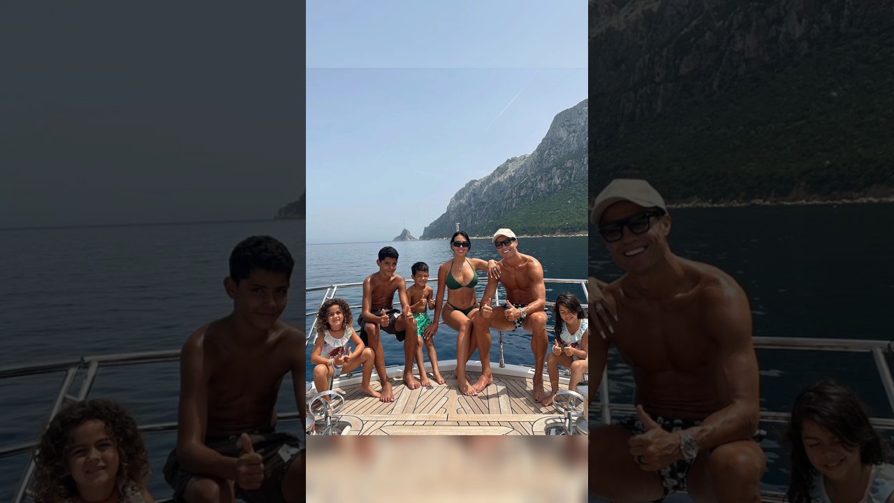 Cristiano Ronaldo & Family Enjoy Beach Day 🌊