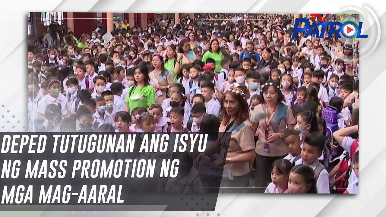 Deped tutugunan ang isyu ng mass promotion ng mga mag-aaral | TV Patrol