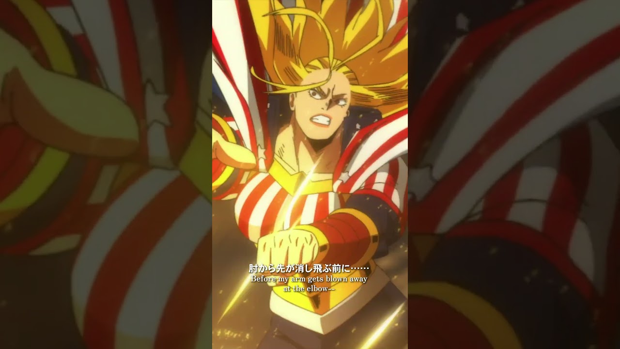 ヒロアカ7期第2話、新型超音速巡航パンチ登場！