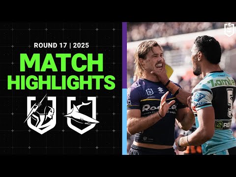 2025 NRL Match Highlights | Storm v Sharks | Round 17