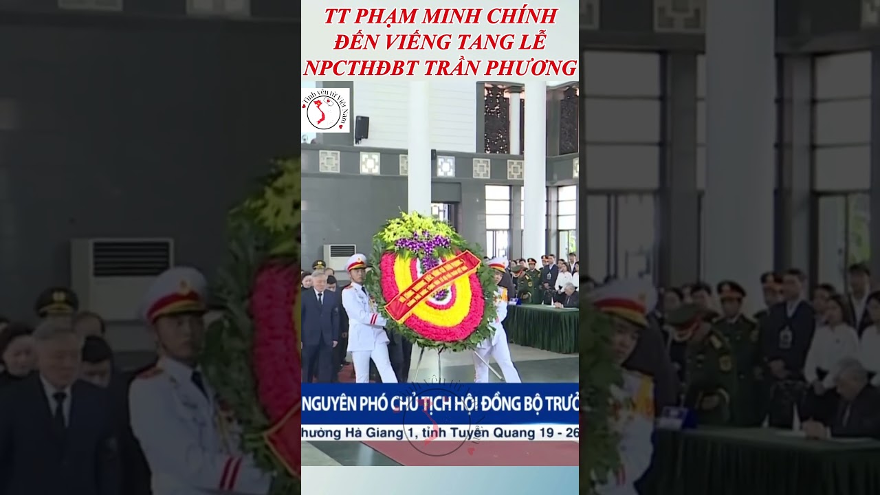 Thủ tướng Phạm Minh Chính dâng hương tưởng nhớ nguyên PCT Hội đồng Bộ trưởng Trần Phương 🕯️