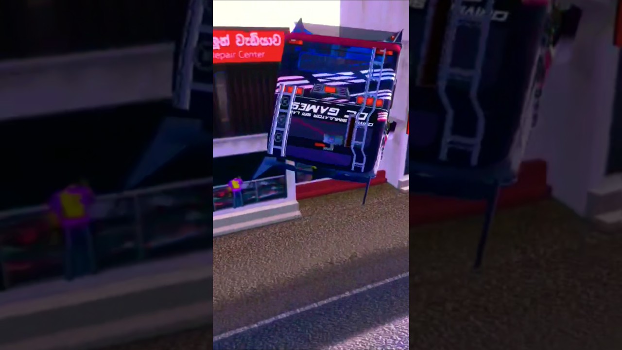 Fake Accident in Sri Lanka Driving Simulator 🚧