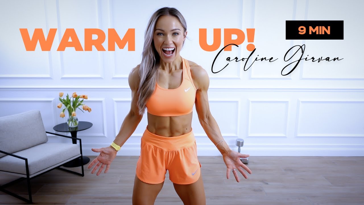 9-Minute Full Body Warm-Up Routine | Caroline Girvan EPIC Heat