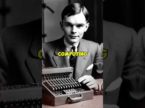 Alan Turing - Father of computers #shortvideo #history #worldwar2 #computerscience
