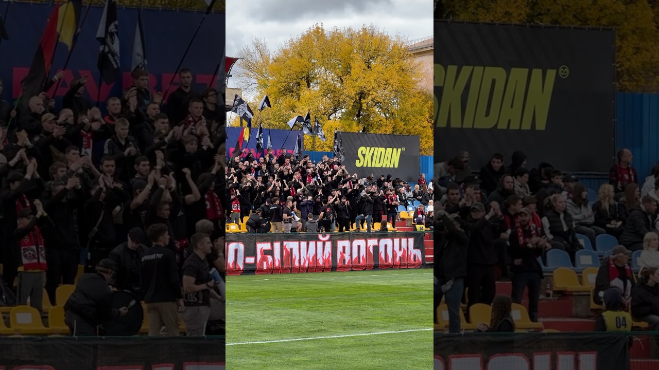 Підтримка ультрас на матчі Кривбасу ⚽