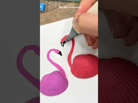 Creative Seashell Art for Beginners #shorts #creative