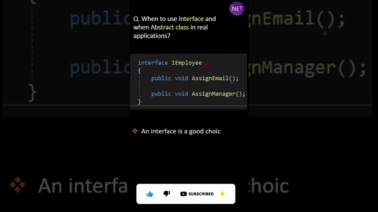 When to use Interface and when Abstract class in real applications