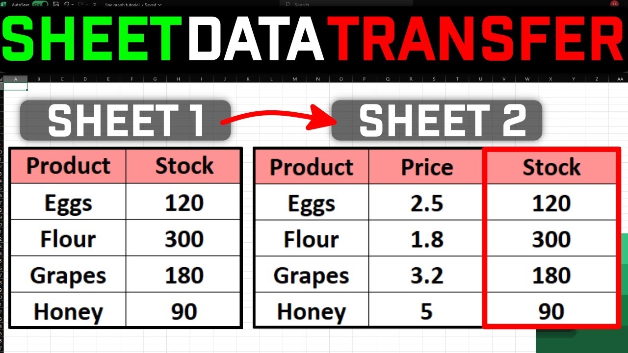 Quick Guide to Pull Data from Another Sheet in Excel