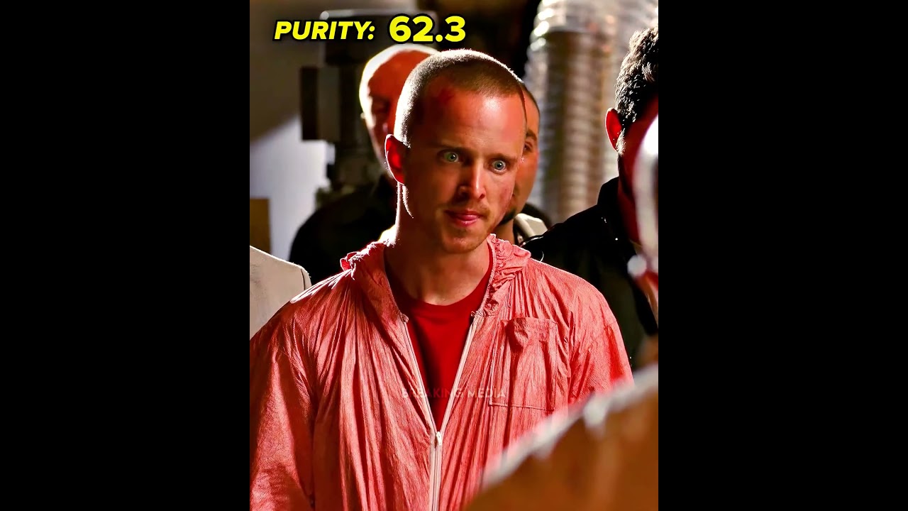 Jesse Pinkman's 96.2% Purity in Breaking Bad S4.E10 🔥 | #shorts