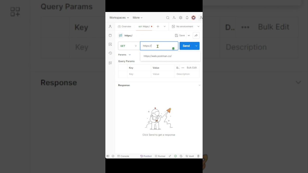 Postman GET Request Example for APIs