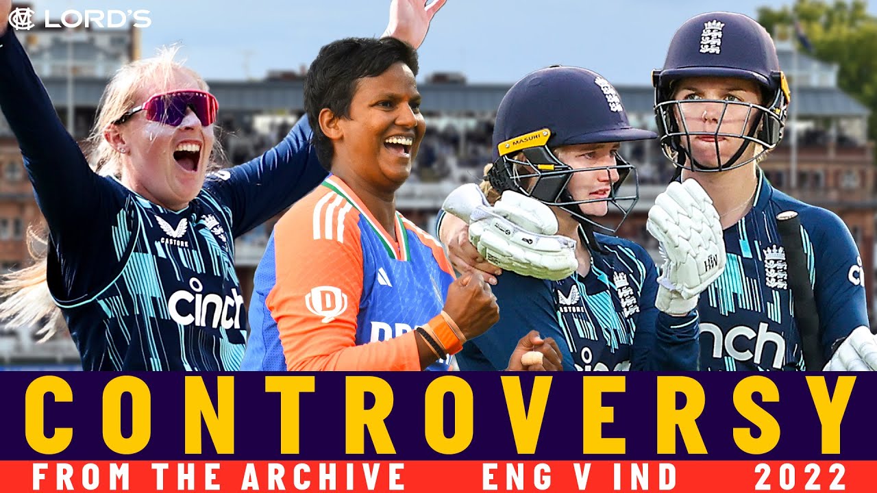 Epic Clash at Lord's: Deepti’s Controversial Finish in India vs England ODI 2022 🏏