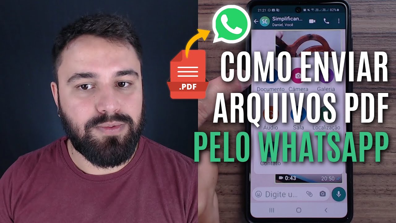 COMO ENVIAR DOCUMENTOS EM PDF PELO WHATSAPP