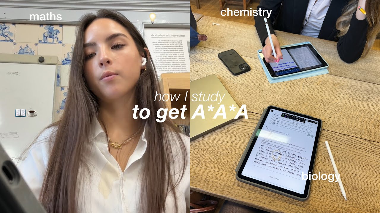A-Level Revision Tips for Biology, Chemistry & Maths 📖