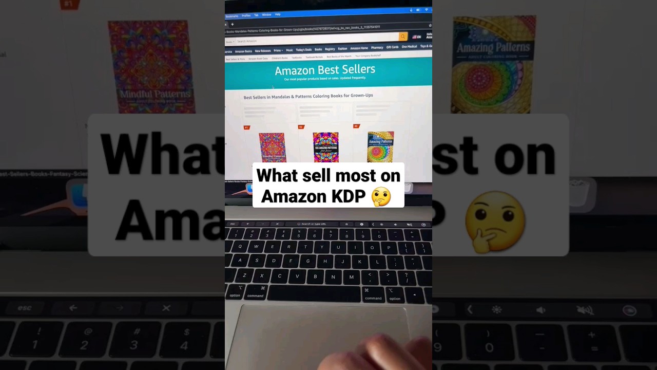 Top Selling Items on Amazon KDP π