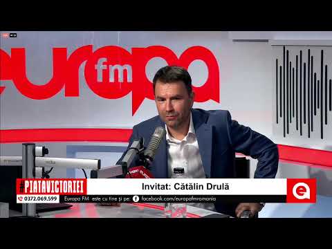 Deputatul USR Cătălin Drulă, in direct la Europa FM