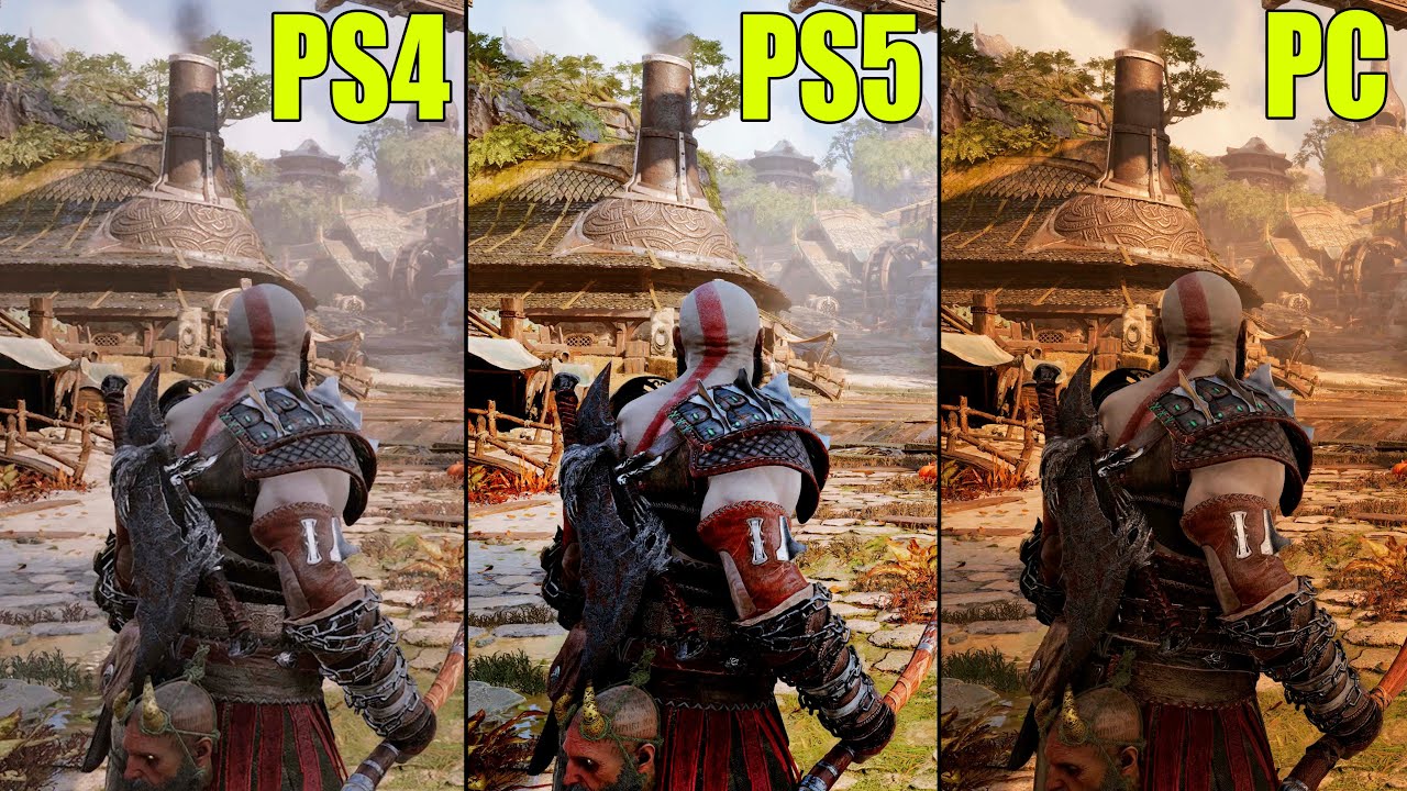PS4 God of War Ragnarök: PS4 vs. PS5 vs. Ultra PC 🚀