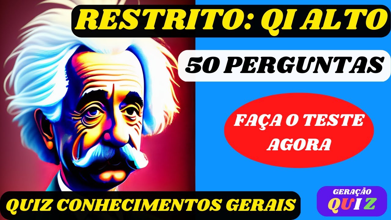 Desafie seu Conhecimento! 🤓 Quiz de Cultura Geral para Ensino Médio e Concursos