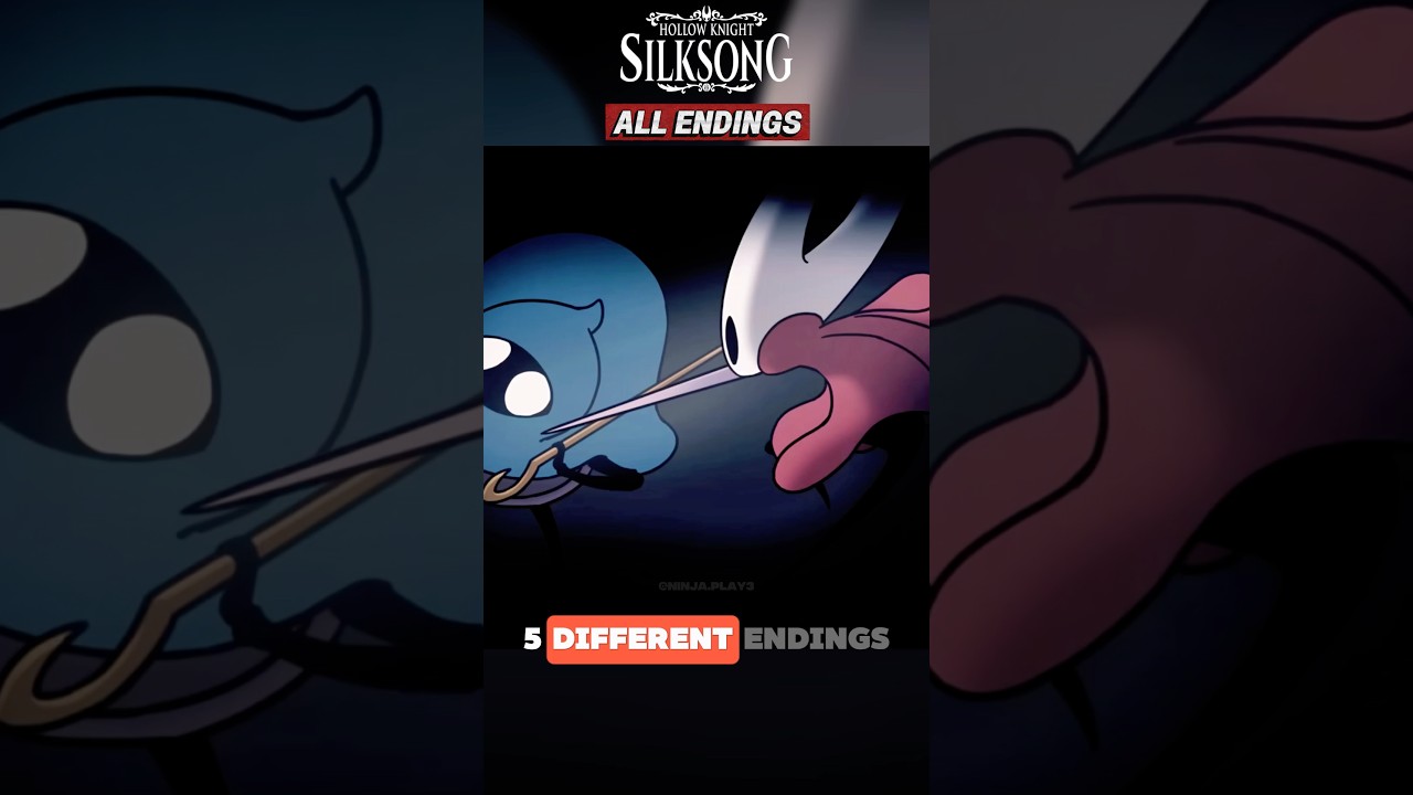 All 5 Hollow Knight: Silksong All 5 Endings Explained