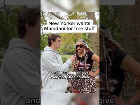 New Yorker Wants Mamdani for Free Stuff