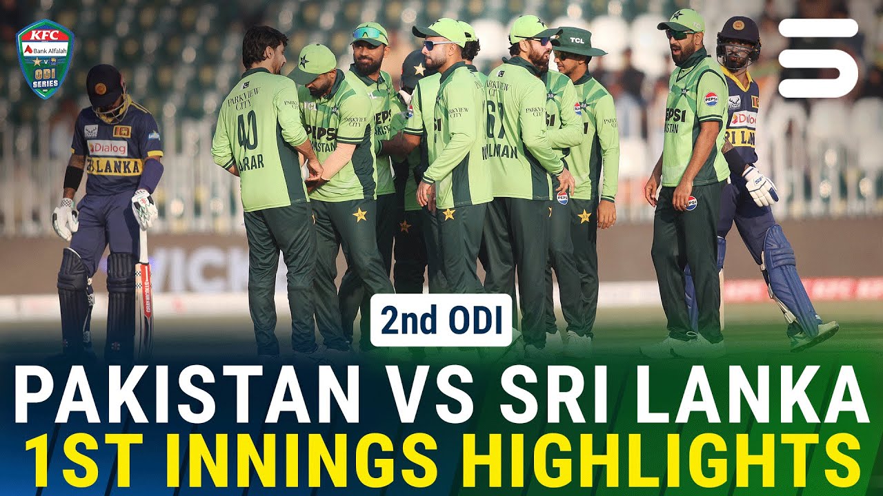 Pakistan vs Sri Lanka 2nd ODI Highlights | Exciting Moments from Series 2025 🏏