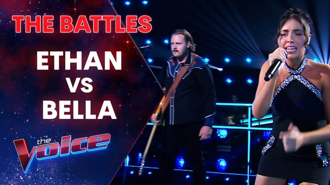 Ethan & Bella Deliver Epic Performance of Teddy Swims’ 'The Door' | The Battles 2025 | The Voice Australia 🎤